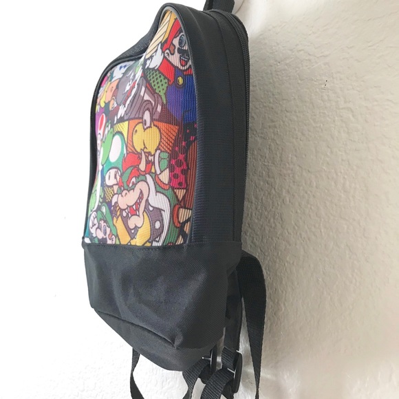 ❗️SOLD❗️Super Mario Brothers Small Mesh Backpack - Picture 2 of 7